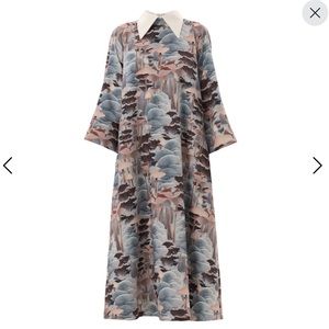 Julia Allert Mushroom Print Dress